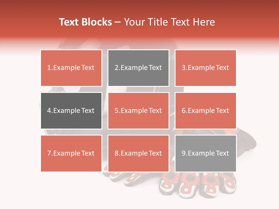 Motorcycle Fiber Leather PowerPoint Template