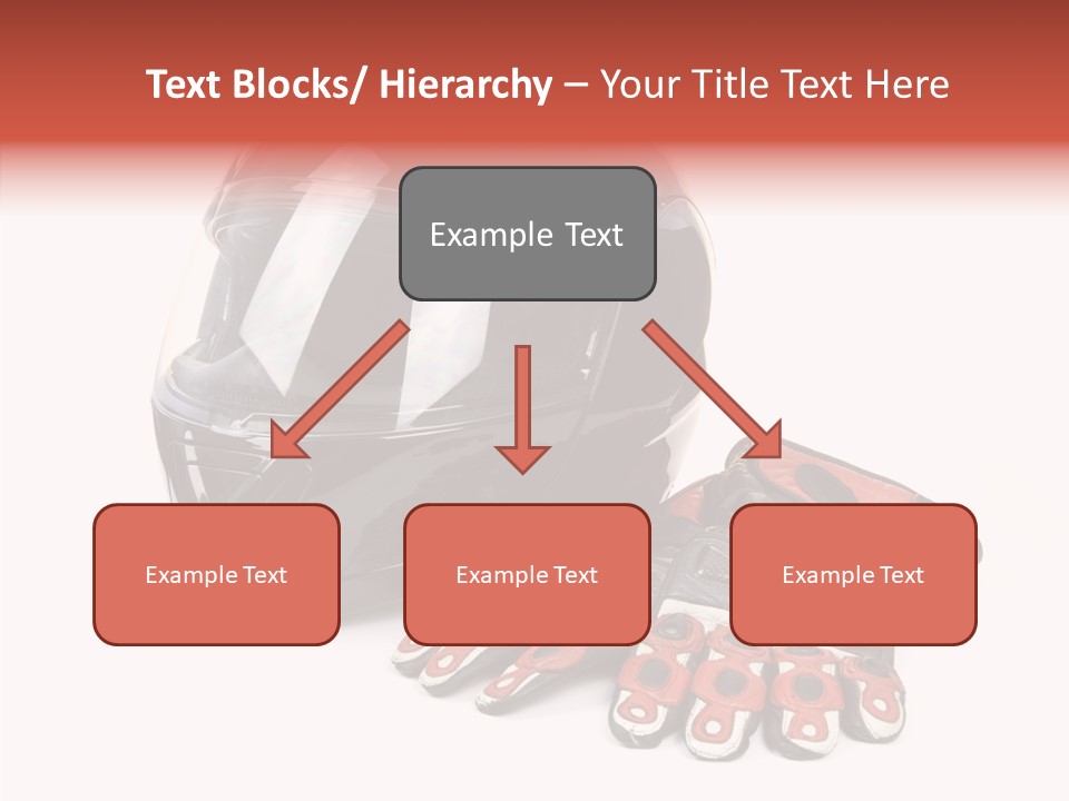 Motorcycle Fiber Leather PowerPoint Template