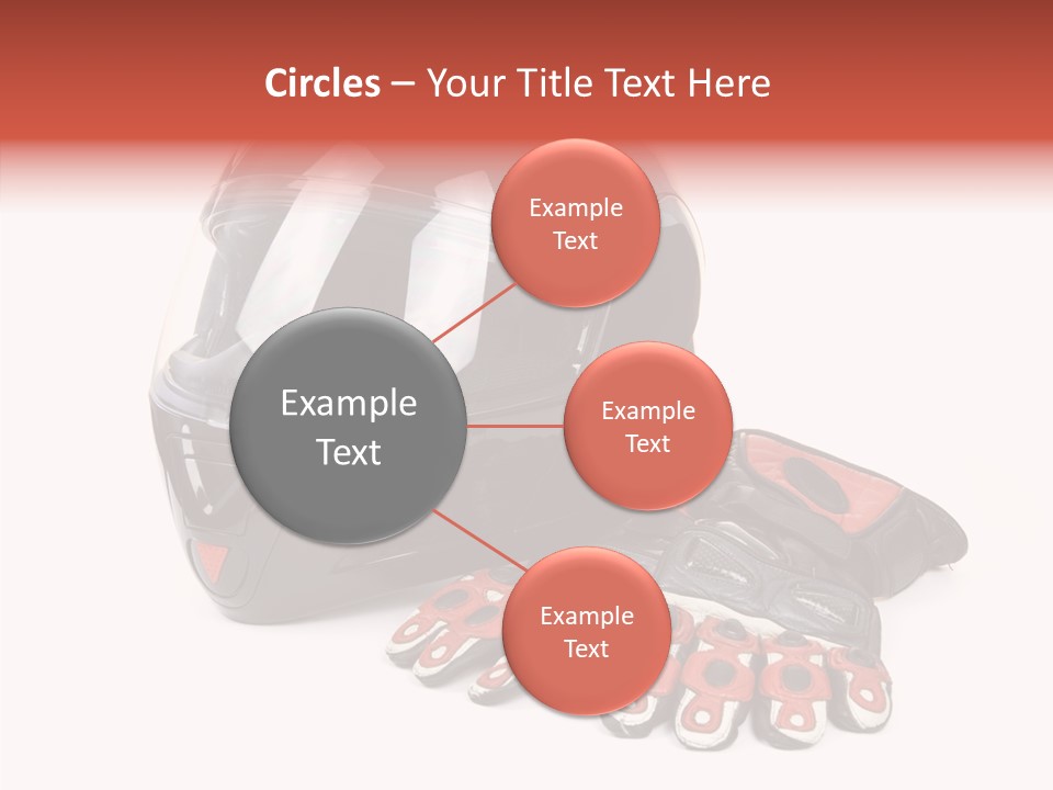 Motorcycle Fiber Leather PowerPoint Template