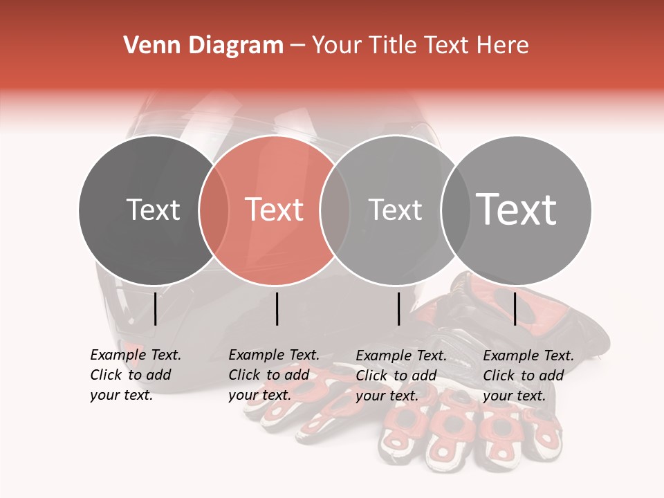 Motorcycle Fiber Leather PowerPoint Template