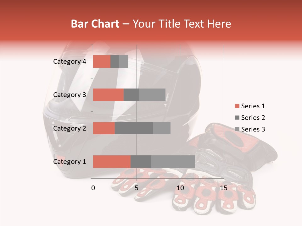 Motorcycle Fiber Leather PowerPoint Template