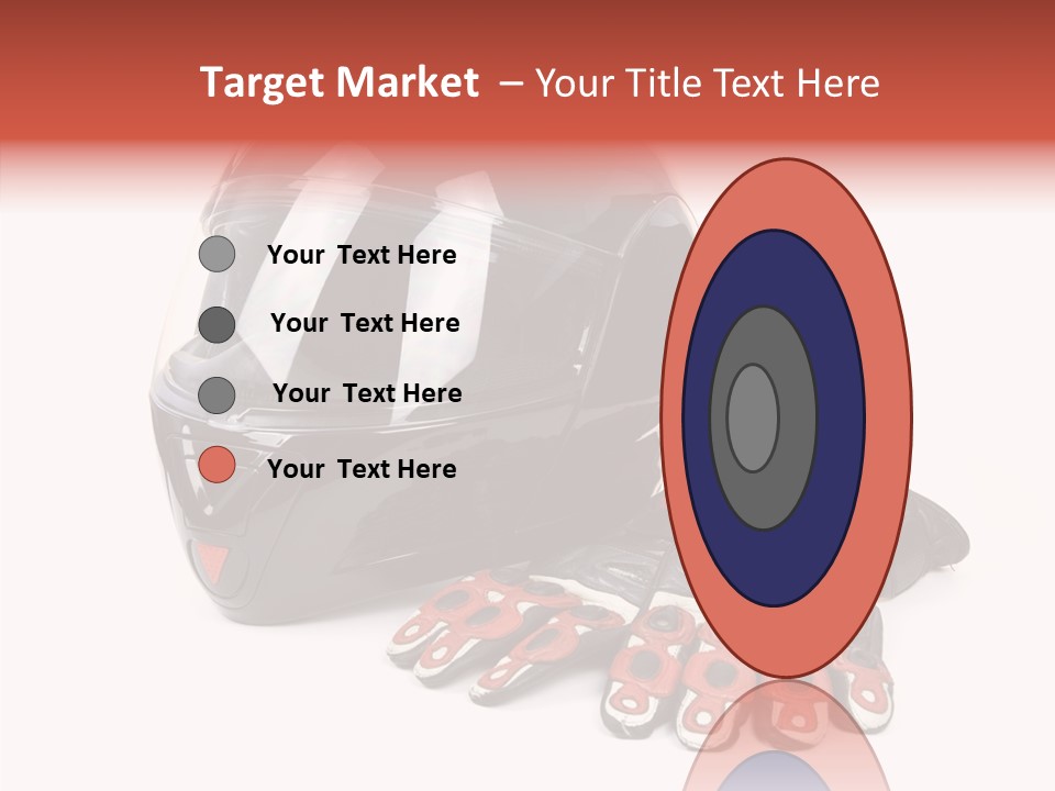 Motorcycle Fiber Leather PowerPoint Template