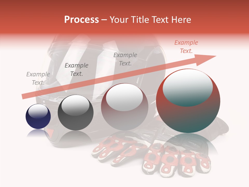 Motorcycle Fiber Leather PowerPoint Template