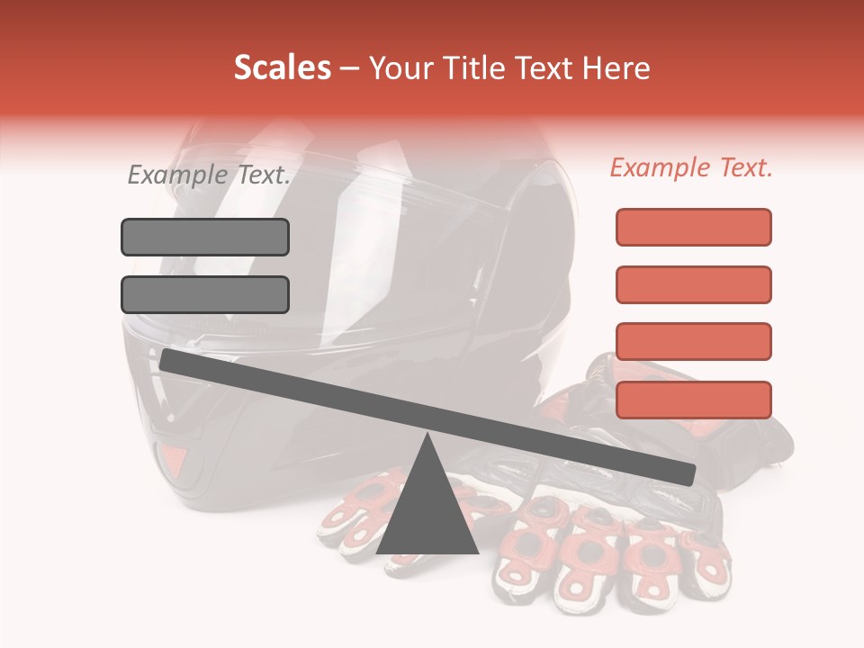 Motorcycle Fiber Leather PowerPoint Template