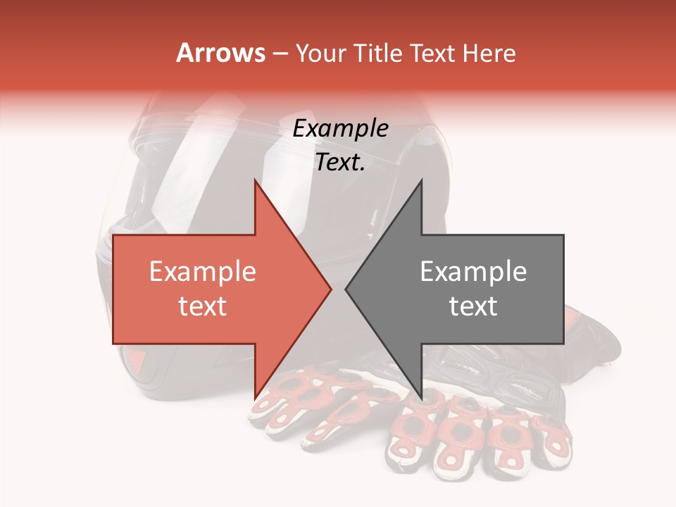 Motorcycle Fiber Leather PowerPoint Template