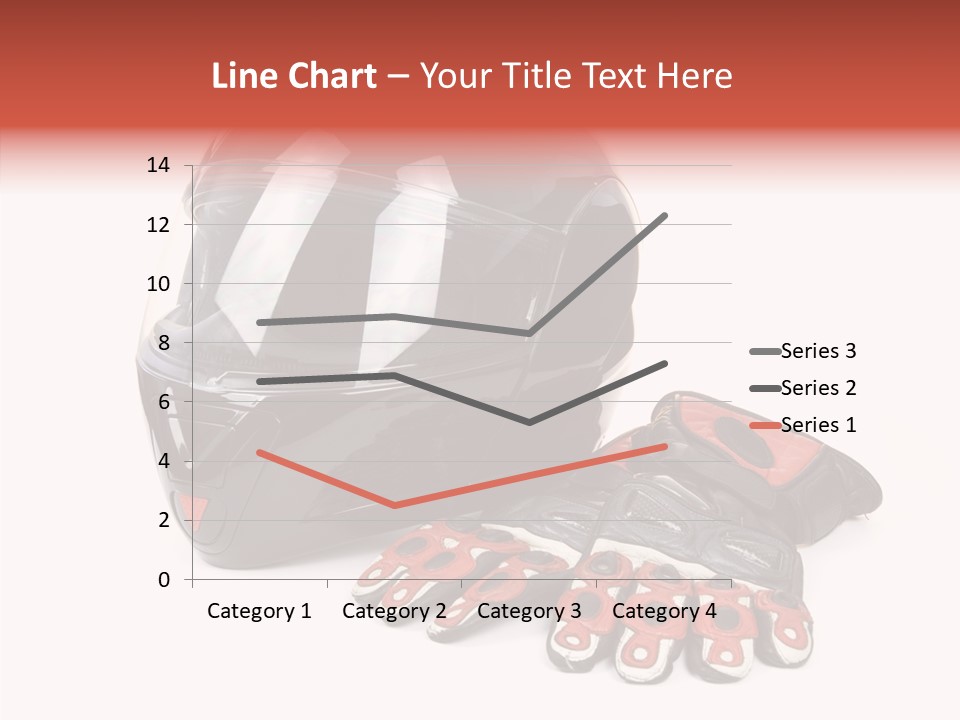 Motorcycle Fiber Leather PowerPoint Template