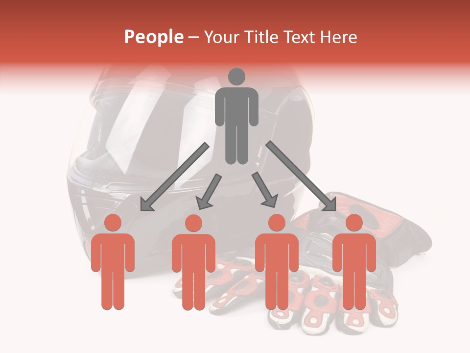 Motorcycle Fiber Leather PowerPoint Template