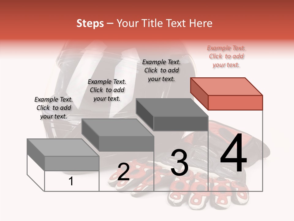 Motorcycle Fiber Leather PowerPoint Template