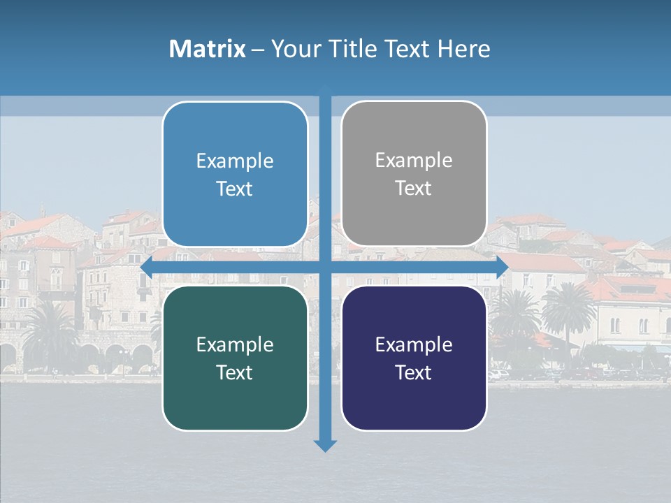Fortress Croatia Korcula PowerPoint Template