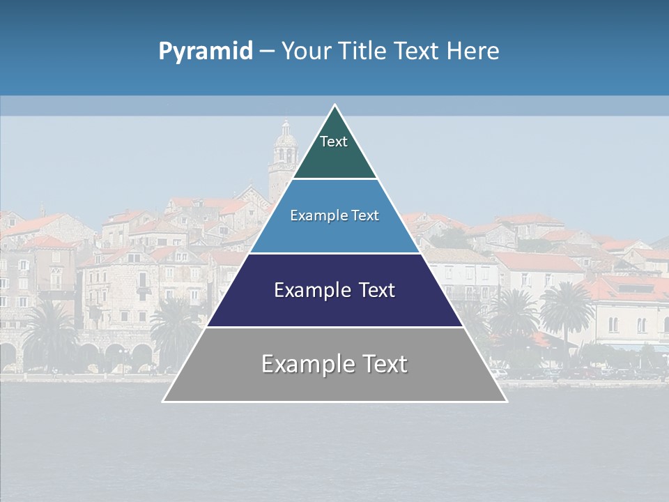 Fortress Croatia Korcula PowerPoint Template