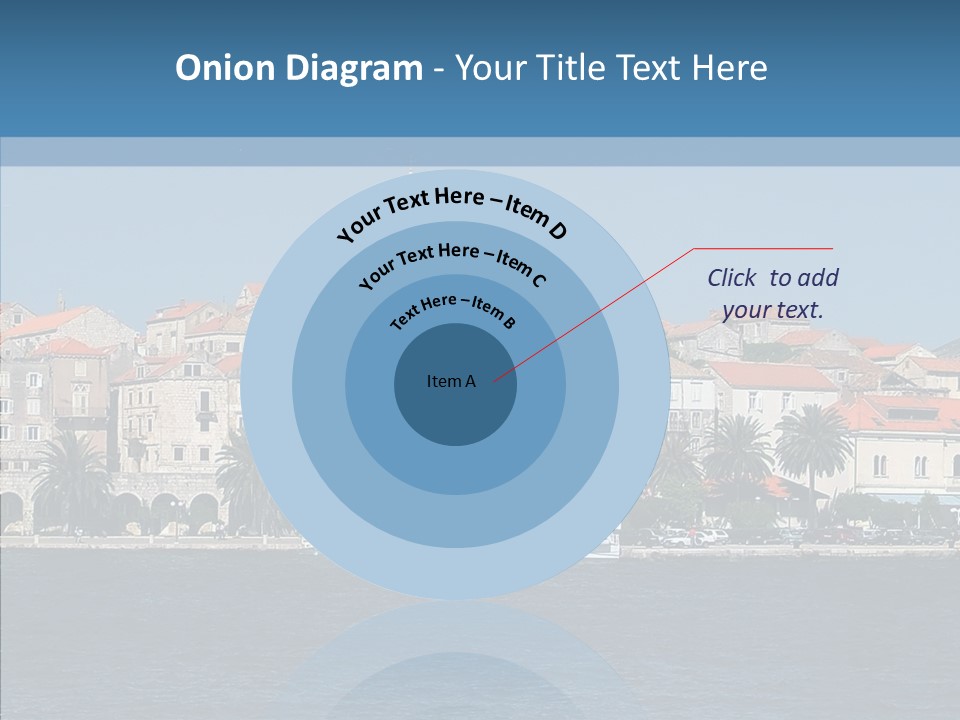 Fortress Croatia Korcula PowerPoint Template