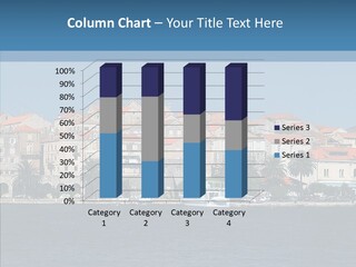 Fortress Croatia Korcula PowerPoint Template