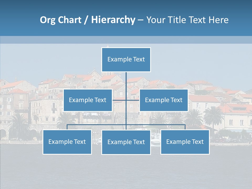 Fortress Croatia Korcula PowerPoint Template