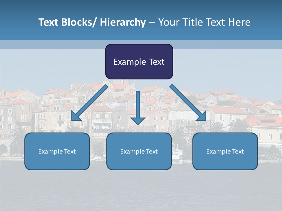 Fortress Croatia Korcula PowerPoint Template
