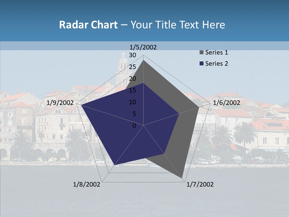 Fortress Croatia Korcula PowerPoint Template