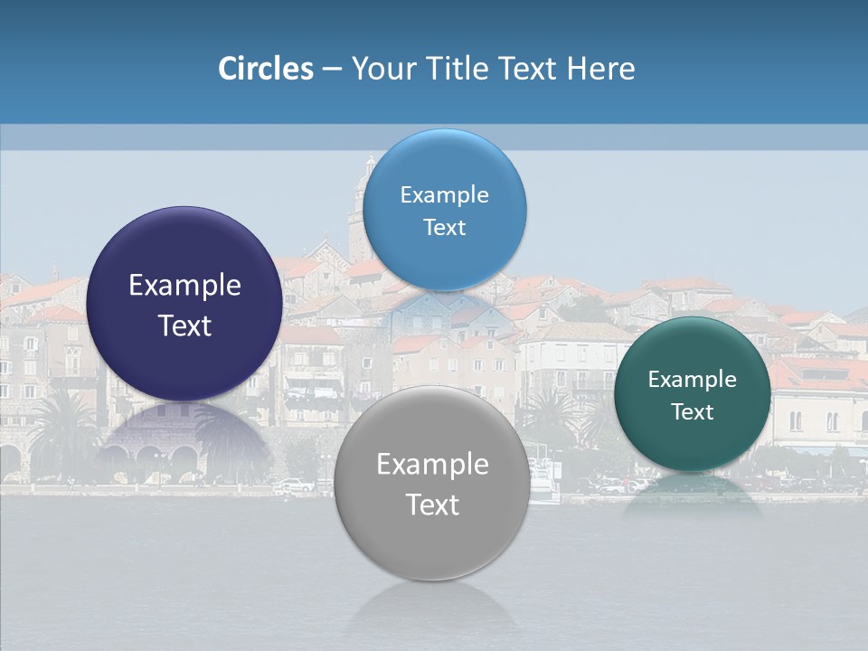Fortress Croatia Korcula PowerPoint Template