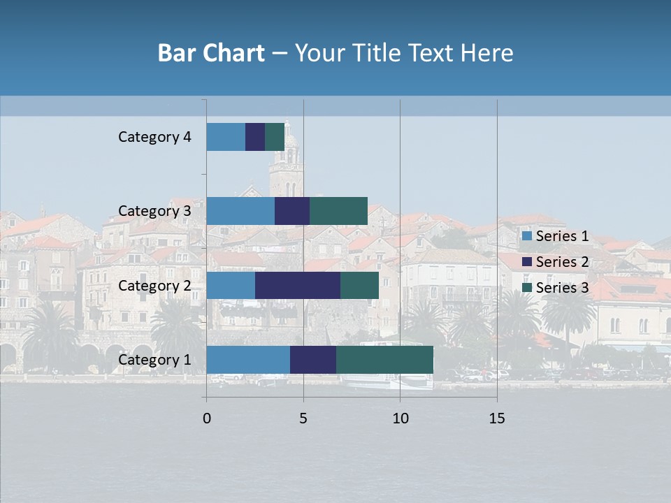 Fortress Croatia Korcula PowerPoint Template