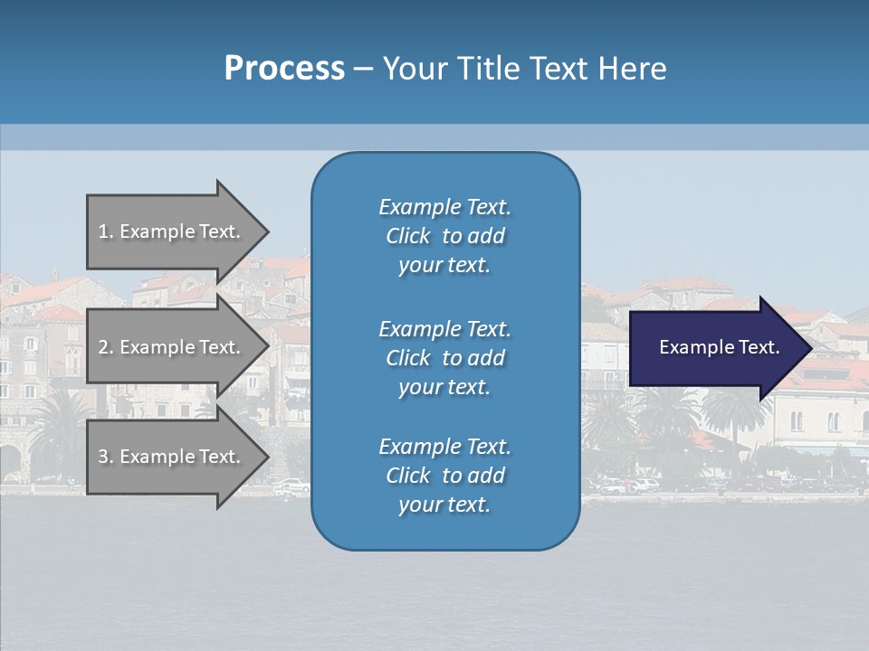 Fortress Croatia Korcula PowerPoint Template