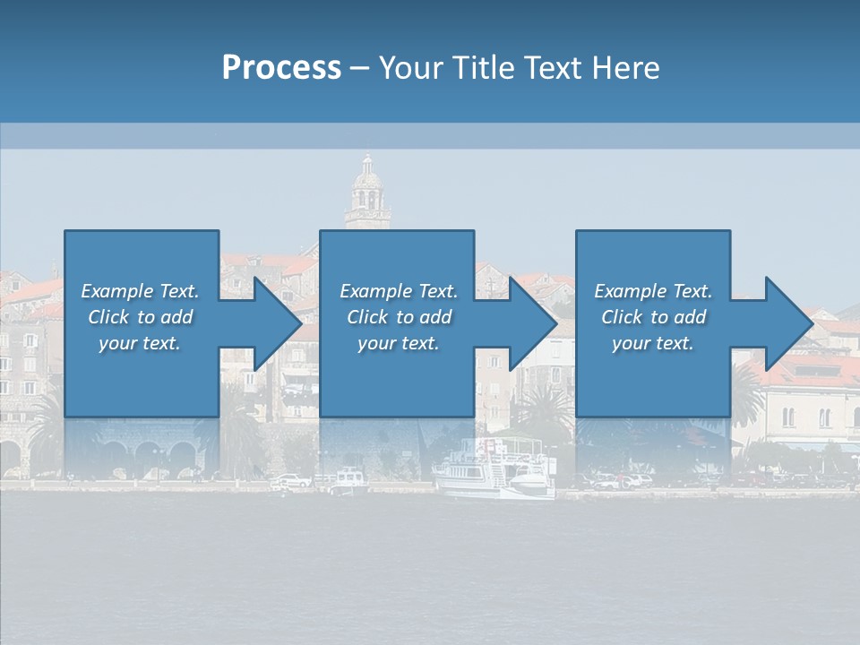 Fortress Croatia Korcula PowerPoint Template