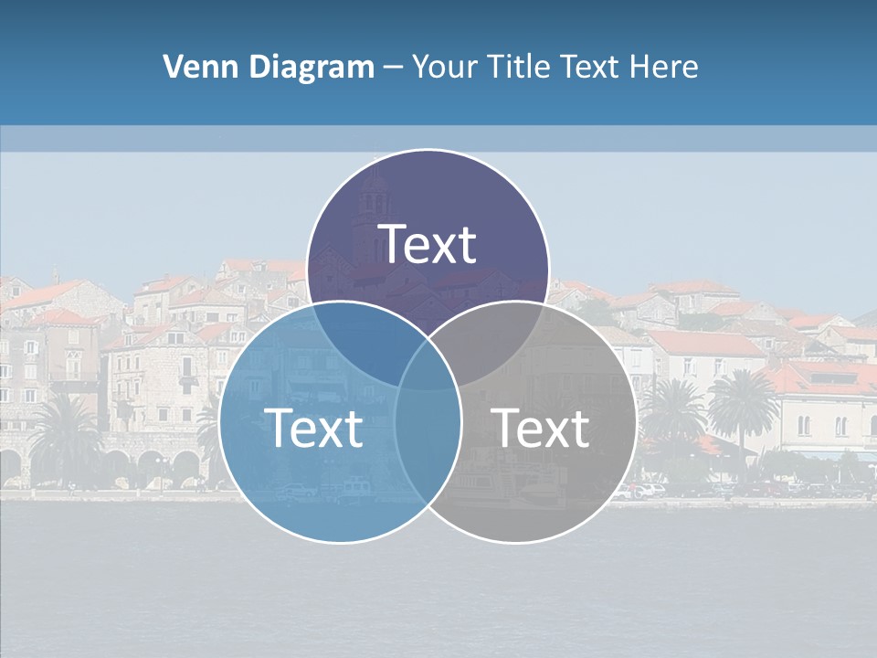Fortress Croatia Korcula PowerPoint Template