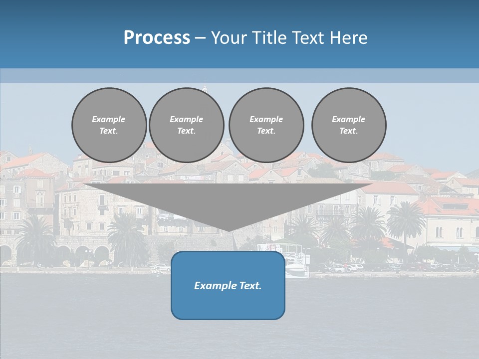 Fortress Croatia Korcula PowerPoint Template