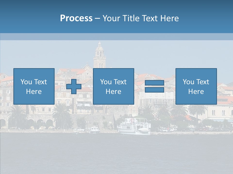 Fortress Croatia Korcula PowerPoint Template