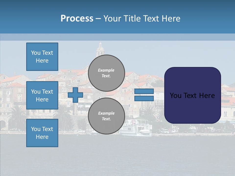 Fortress Croatia Korcula PowerPoint Template
