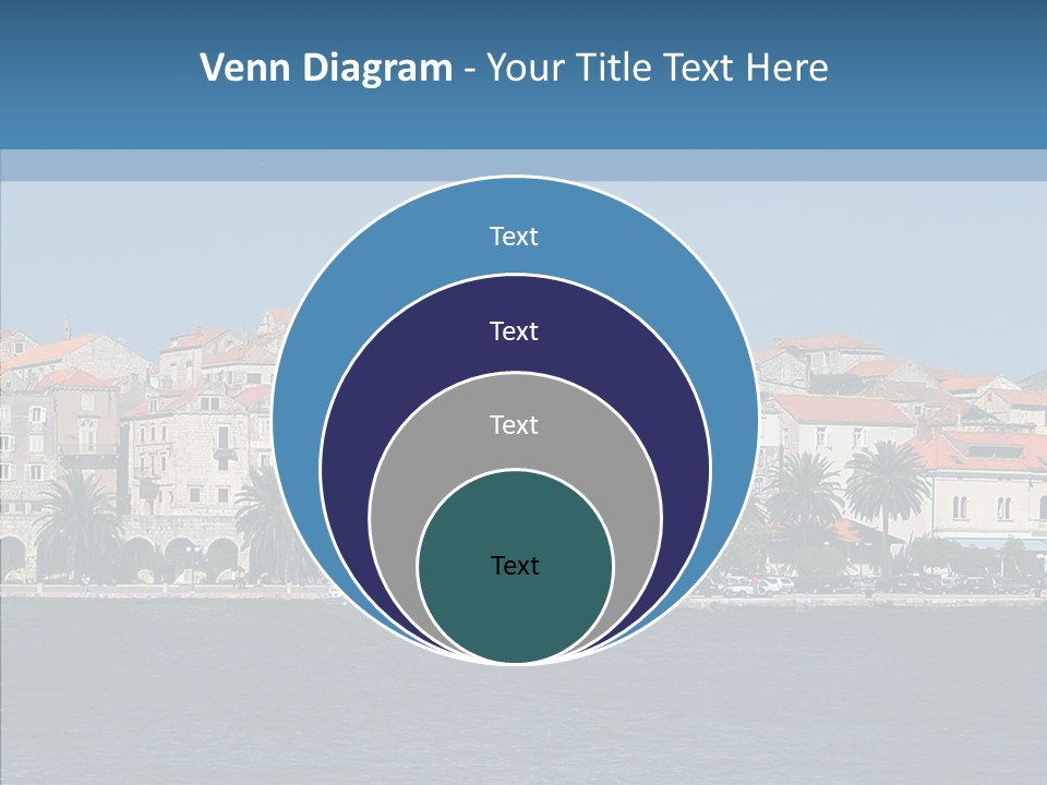 Fortress Croatia Korcula PowerPoint Template