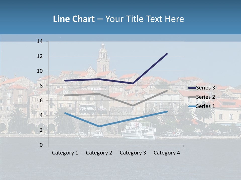 Fortress Croatia Korcula PowerPoint Template
