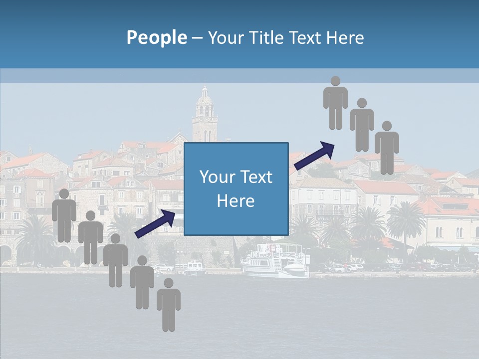 Fortress Croatia Korcula PowerPoint Template