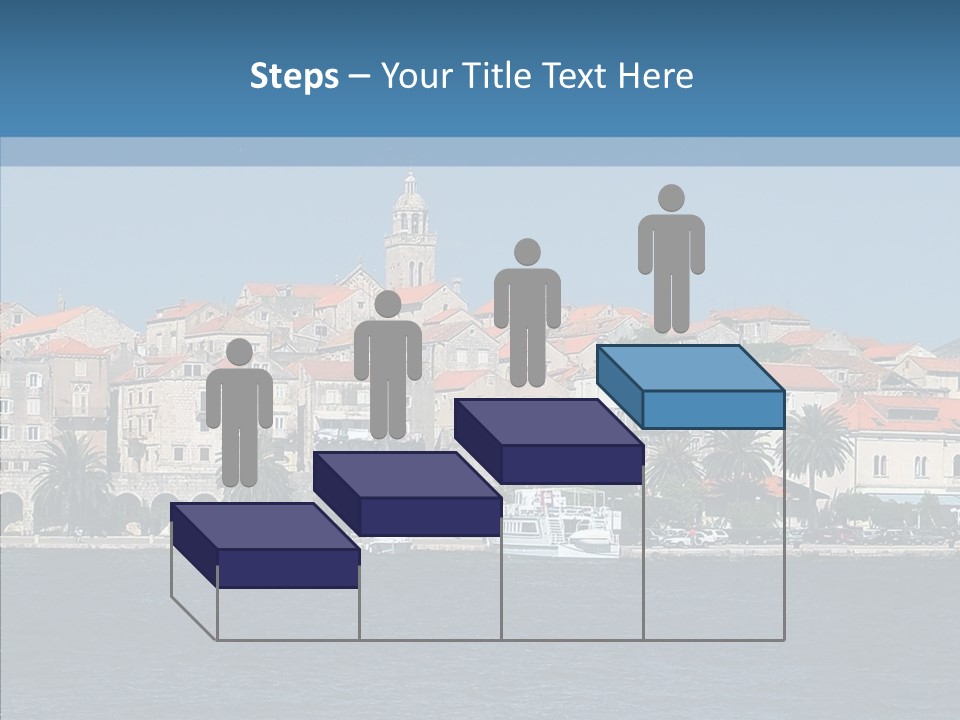 Fortress Croatia Korcula PowerPoint Template