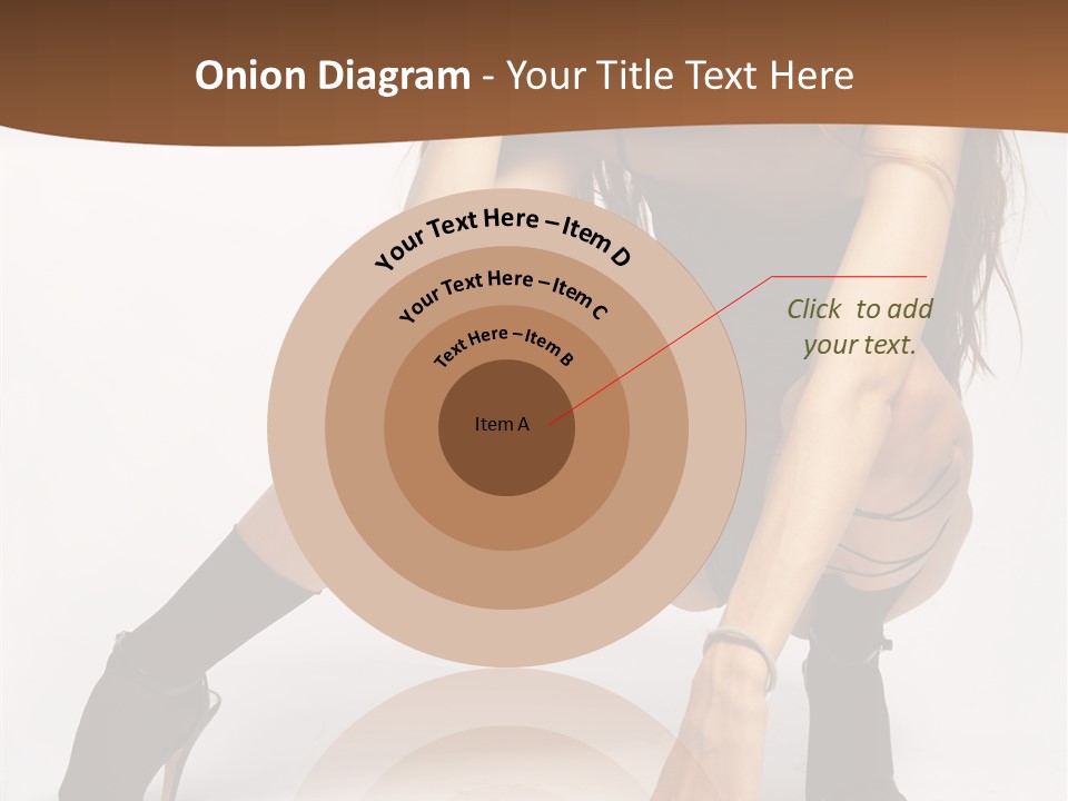 Female Challenge Legs PowerPoint Template