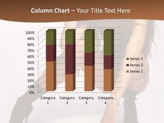 Female Challenge Legs PowerPoint Template