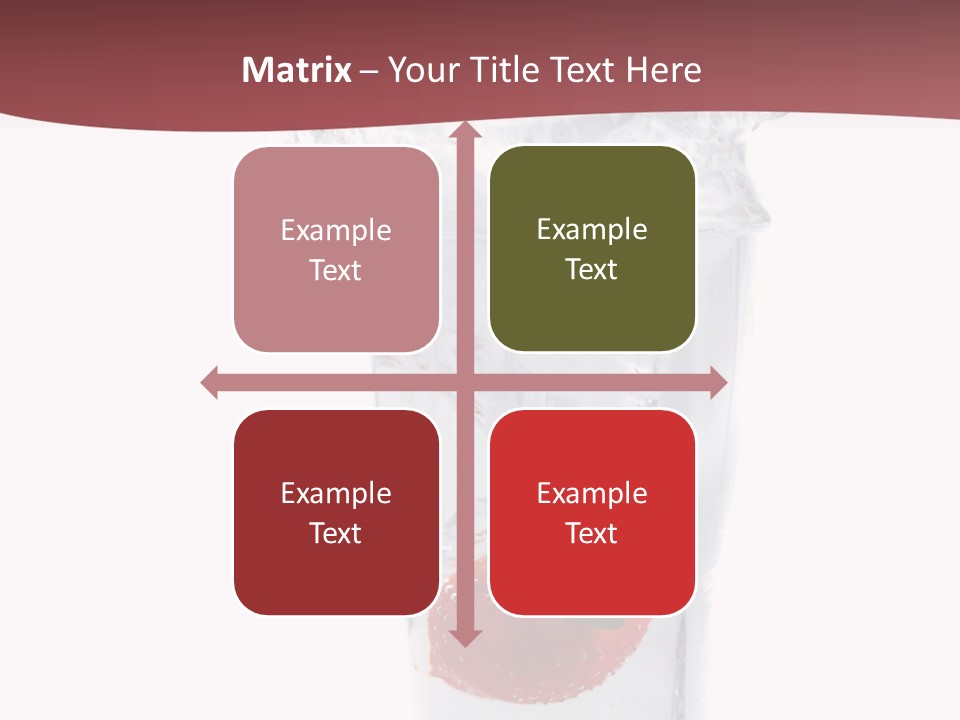 Modern Drink Beverage PowerPoint Template