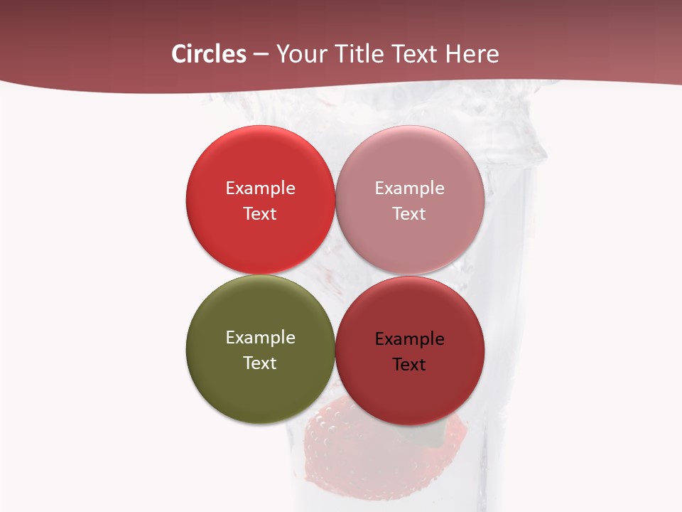 Modern Drink Beverage PowerPoint Template