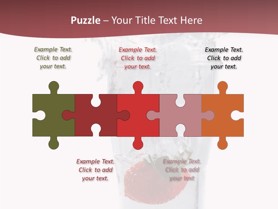 Modern Drink Beverage PowerPoint Template