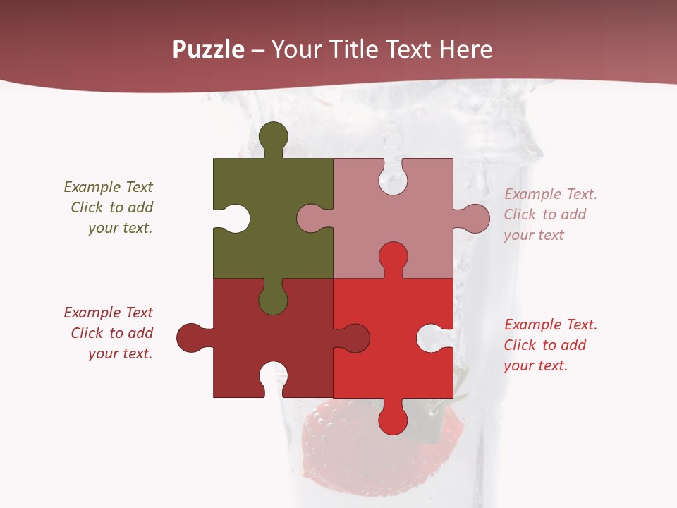 Modern Drink Beverage PowerPoint Template