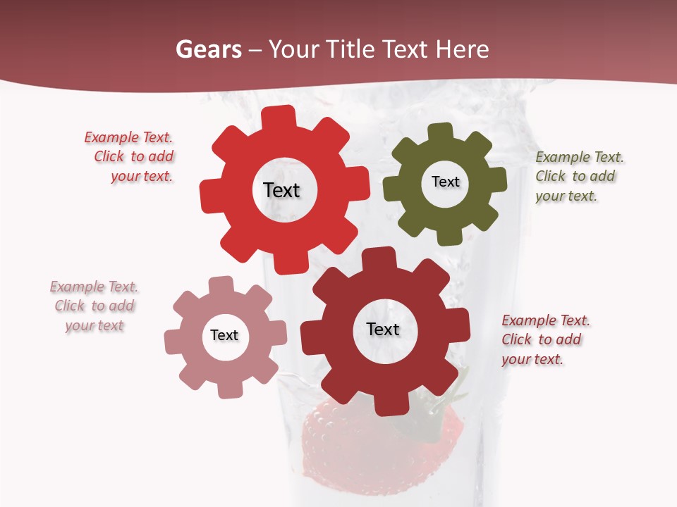 Modern Drink Beverage PowerPoint Template