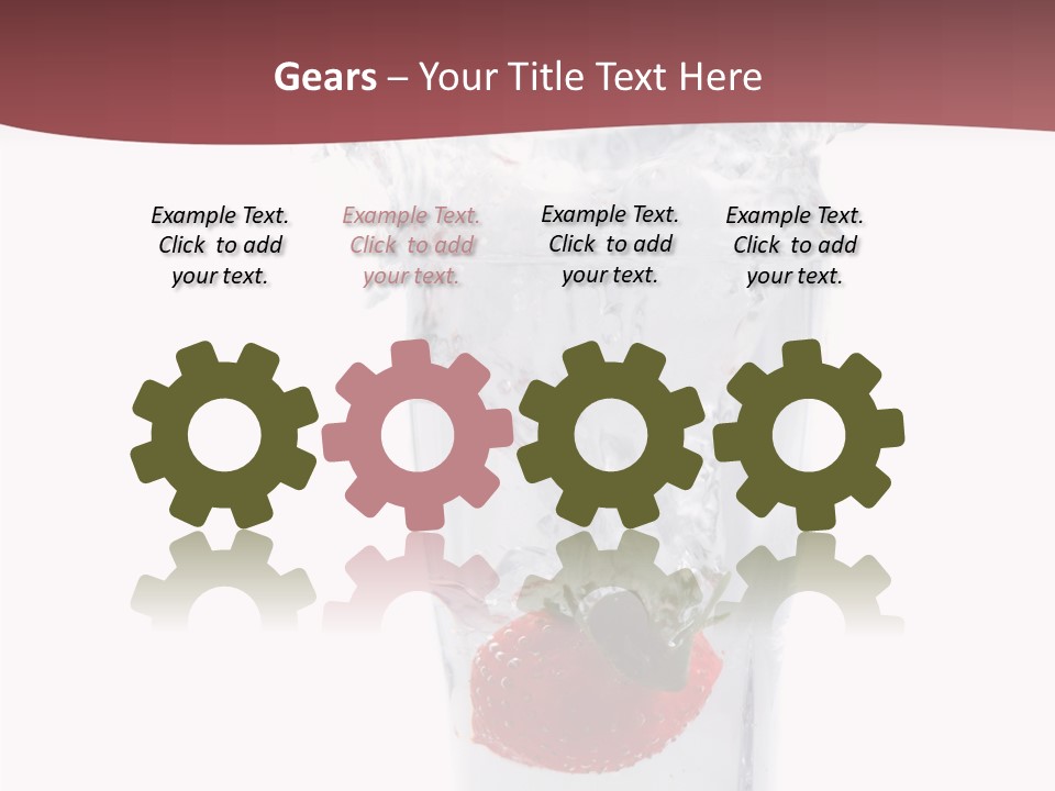 Modern Drink Beverage PowerPoint Template