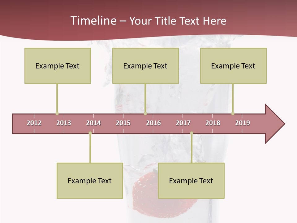 Modern Drink Beverage PowerPoint Template