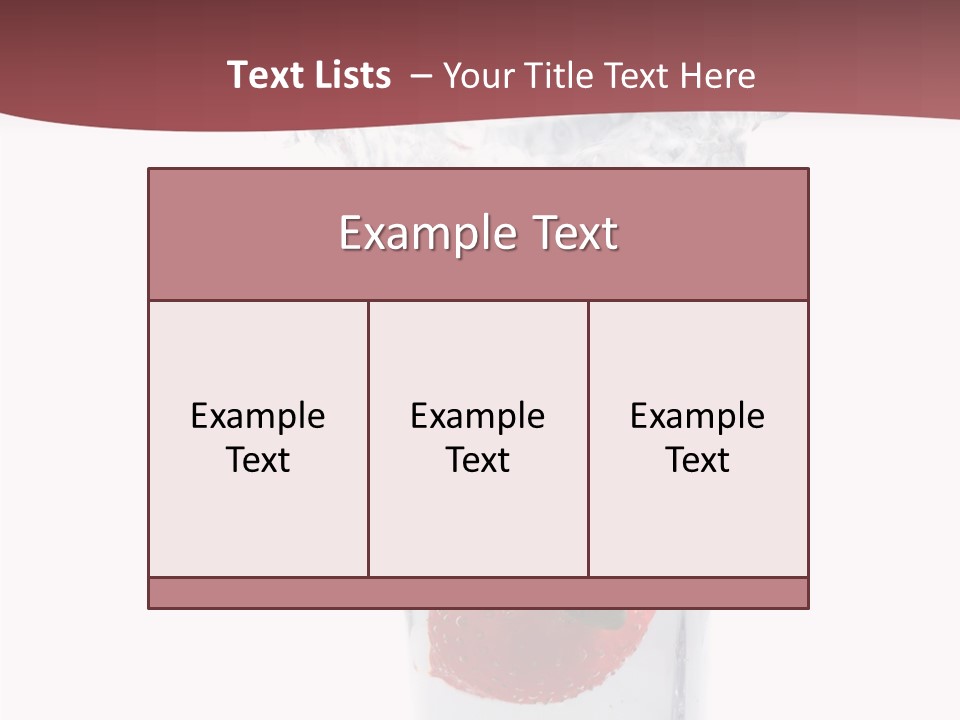 Modern Drink Beverage PowerPoint Template