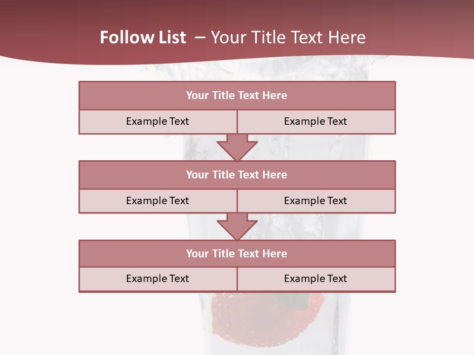 Modern Drink Beverage PowerPoint Template