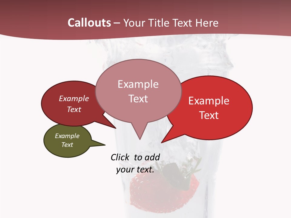 Modern Drink Beverage PowerPoint Template