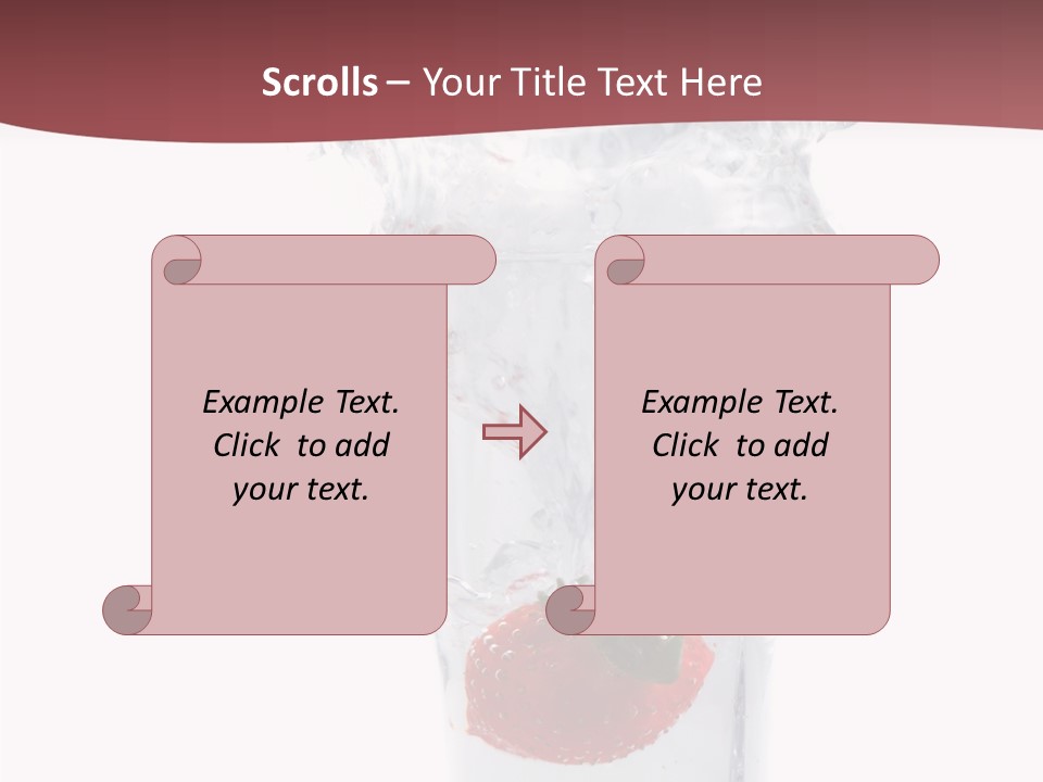 Modern Drink Beverage PowerPoint Template