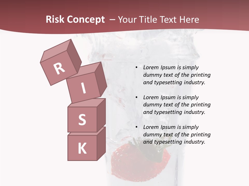 Modern Drink Beverage PowerPoint Template