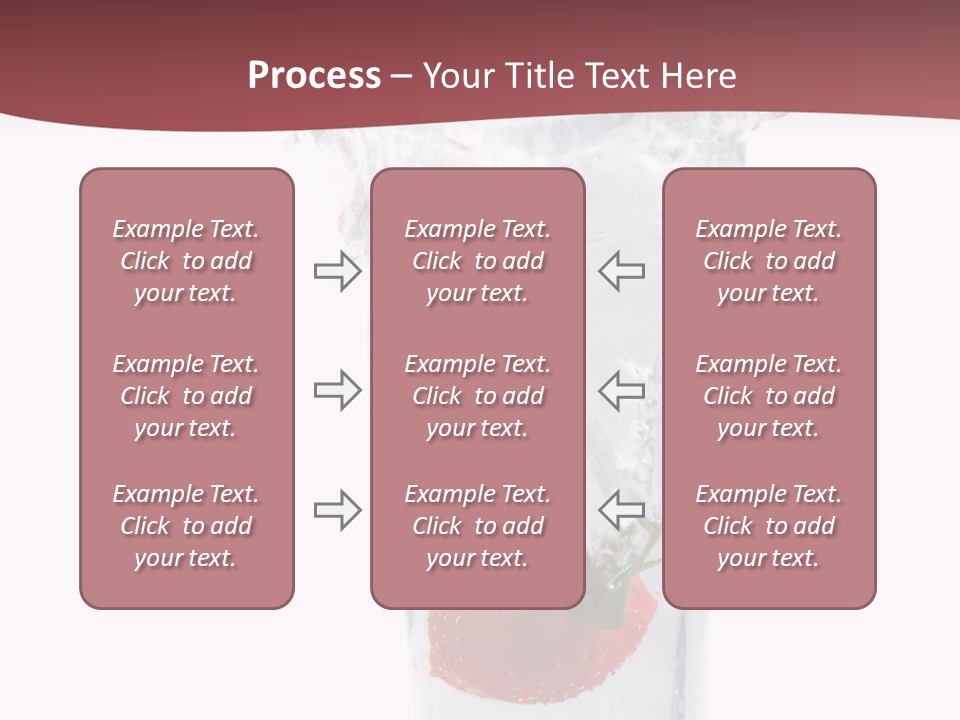 Modern Drink Beverage PowerPoint Template