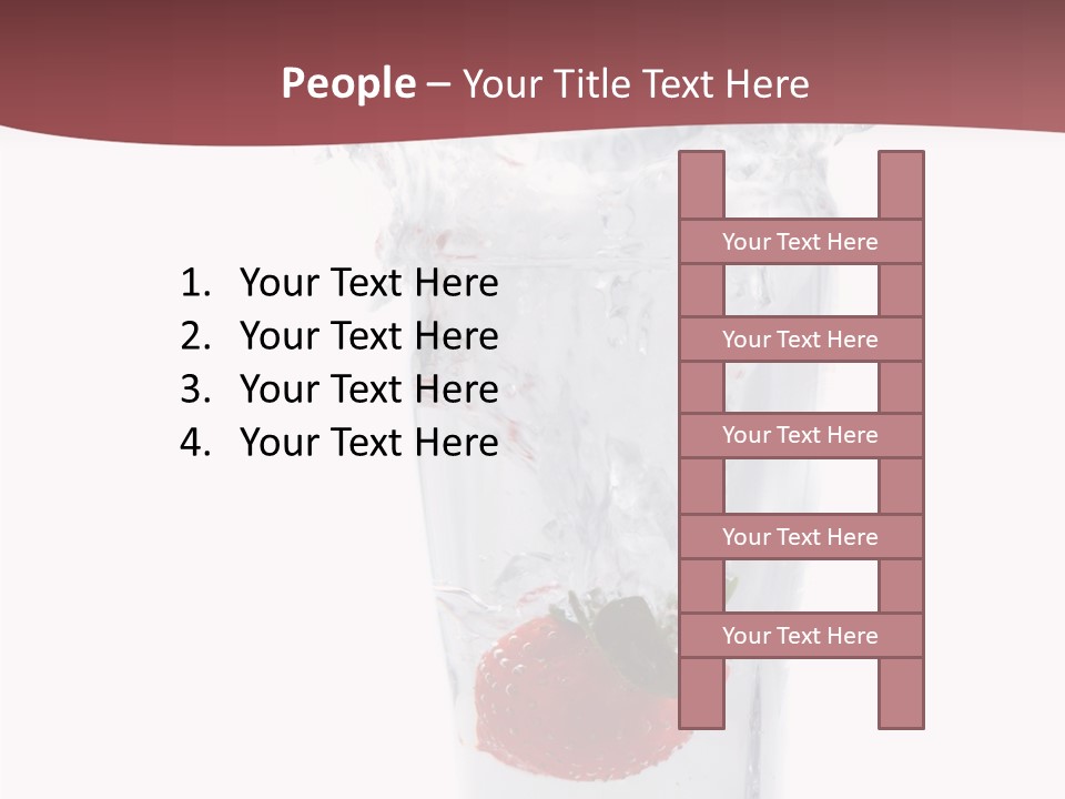 Modern Drink Beverage PowerPoint Template