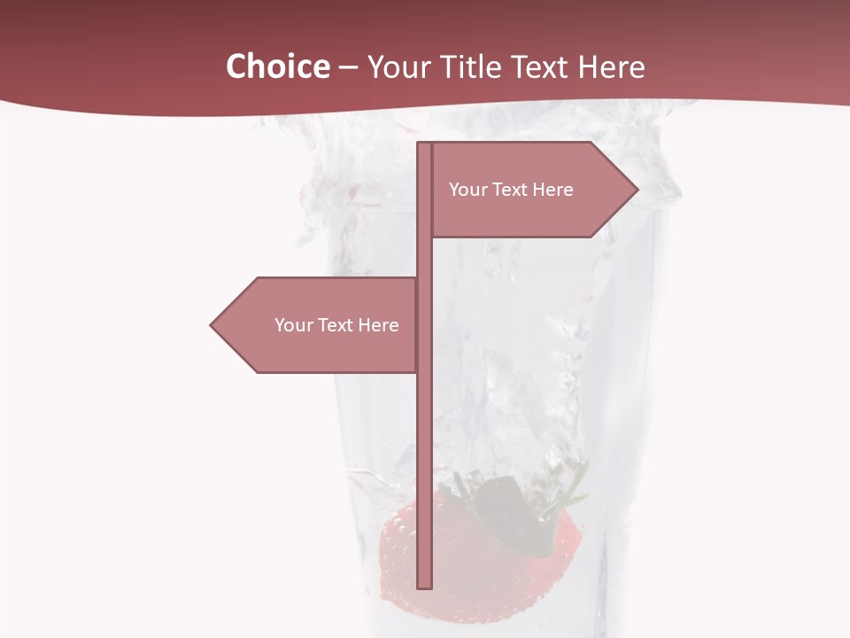 Modern Drink Beverage PowerPoint Template