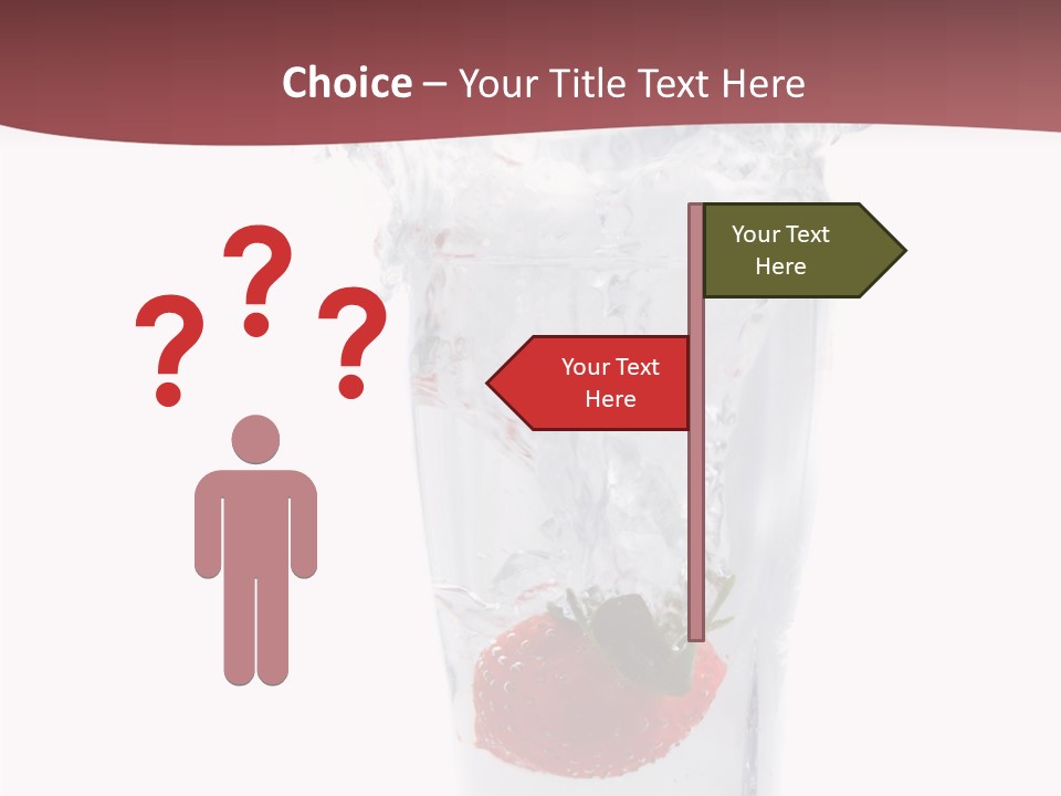 Modern Drink Beverage PowerPoint Template