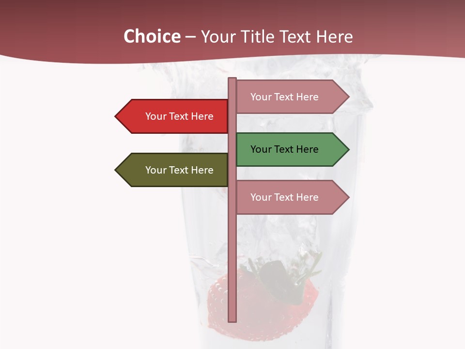 Modern Drink Beverage PowerPoint Template